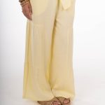 Asymmetric Linen Pants