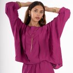 Fushcia Muse Top